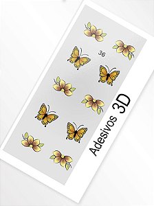 Adesivo 3D de Unha - 36