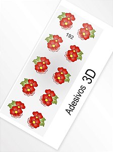Adesivo 3D de Unha - 192