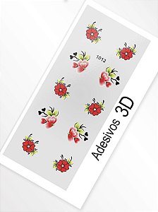 Adesivo 3D de Unha - 1013