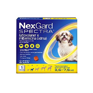 Nexgard Spectra P (3,6 a 7,5kg) 1 Tablete