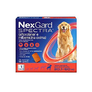 Nexgard Spectra GG (30,1 a 60kg) 1 Tablete