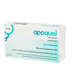 Apoquel 16 Mg Cx C/ 20 Comp