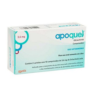 Apoquel 3,6 Mg Cx C/ 20 Comp