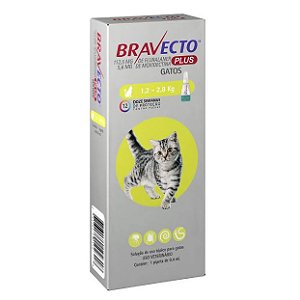 Bravecto Transdermal Plus Gatos 112,5Mg - 1,2 A 2,8Kg
