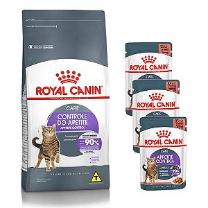 Royal Feline Appetite Control 1,5 kg Compre e Ganhe 3 Sachês Appetite Control 85 g