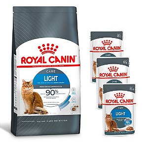 Royal Feline Light 400 g Compre e Ganhe 3 Sachês Light 85 g