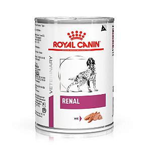 Ração Úmida Royal Canin Renal para Cães com Insuficiência Renal Crônica Lata