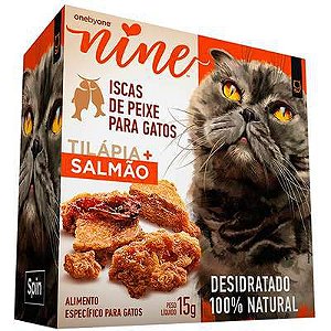 Nine Cat Tilápia e Salmão 15g