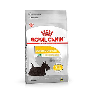 Ração Royal Canin Mini Dermacomfort para Cães Adultos e Sênior de Porte Pequeno