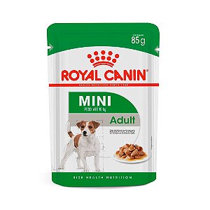 Ração Úmida Royal Canin Mini Adult para Cães Adultos de Porte Pequeno 85g