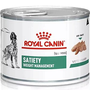 Ração Úmida Royal Canin Satiety Support para Cães Adultos com Excesso de Peso Lata 195 g