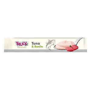 Petisco Gato Truly Creamy Atum E Bonito 14Gx5 70G