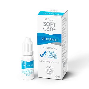 Colírio Soft Care Vetfresh para Cães e Gatos 10ml