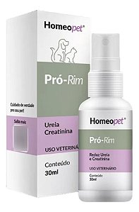 Spray Homeopático Pro Rim Homeopet RealH para Cães e Gatos - 30ml