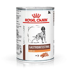 Ração Úmida Royal Canin Gastro Intestinal Low Fat para Cães Adultos Lata 420g