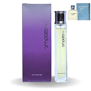 Perfume ampezzo 210 M toranja e incenso inspirado no light blue pour homme