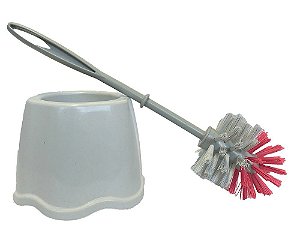 ESCOVA SANITÁRIA TIPO BOLA COM SUPORTE