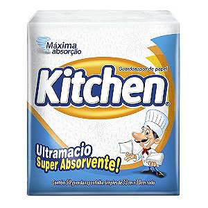 GUARDANAPO KITCHEN FOLHA SIMPLES GRANDE