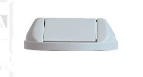 TAMPA FLIP TOP 24CM PARA LIXEIRA BRANCA