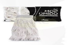 REFIL MOP ÚMIDO PONTA DOBRADA  290gr/340gr