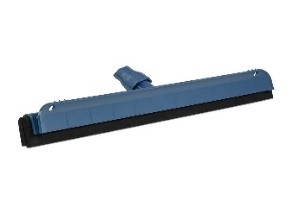 RODO DUPLO PLASTICO STYLO CINZA E AZUL (SEM CABO)