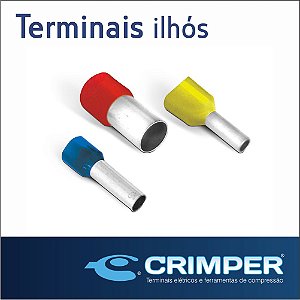 KIT - Terminais Elétricos Tubular Ilhós 780 Peças + Brinde