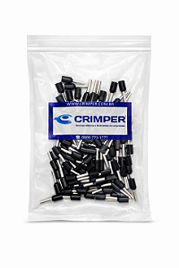 Terminal Ilhós Pino Tubular 1,5mm² CT3607 Nylon – 100un Crimper