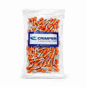Terminal Ilhós Pino Tubular 4,0mm² CT3609 Nylon – 100un Crimper