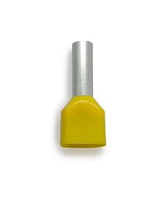 CT3910 - ILHÓS TUBULAR DUPLO 6,00MM (20 PEÇAS) Isolamento de Nylon