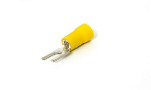 FR2493 - FORQUILHA AMARELO M5 2,70 - 6,60MM (25 PEÇAS)