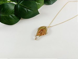 Colar Folhas