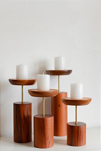 Conjunto de castiçais