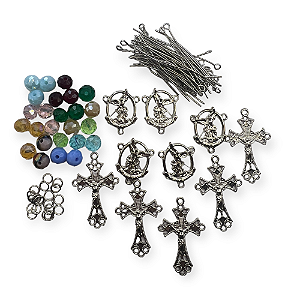 Kit montagem para fazer 10 dezenas niqueladas