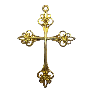 Cruz estilizada Dourada
