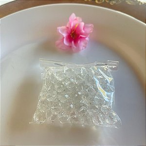 Cristal facetado transparente 12 mm (60und)