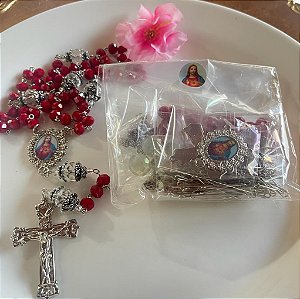 Kit montagem sagrado coração de jesus niquel