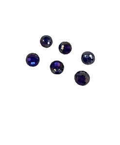 Cristal bola azul bic irizado 10 mm (6 und)