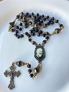 Kit Montagem Padre Pio Ouro Velho