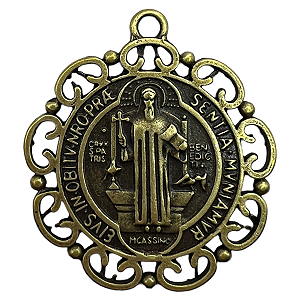 Medalha de São Bento - Ouro Velho