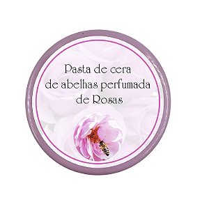 Cera de Abelha com Oleo de Rosas 10gr