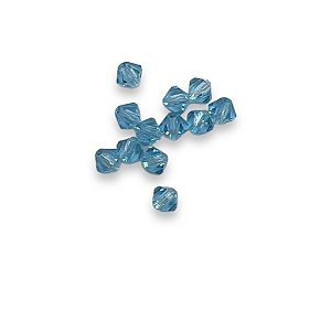 Cristal swarovski azul transparente 4mm (12pcs)