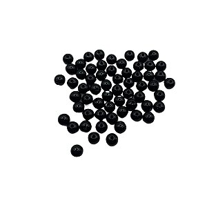 Conta Acrilica preto 8mm