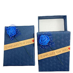 Caixa Retangular Rosa AZUL