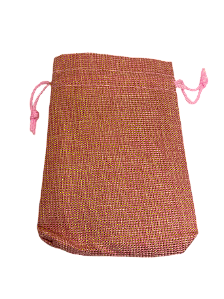 Embalagem de Tecido Rosa 09x12cm