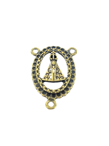 Entremeio Nsra Aparecida p/colagem Ouro Velho