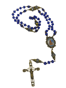 Kit Montagem Nossa Senhora Aparecida 8mm Ouro Velho
