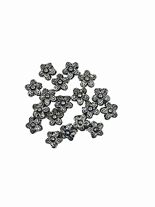 Entremeio flor Abs niquelado (5gr)