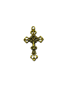 Cruz Gênova ouro velho