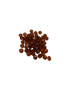 Cristal marron transparente 6 mm