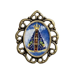 Medalha  Filigramada Ouro velho